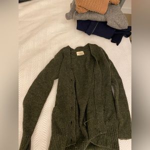 Denim & supply Ralph Lauren green cardigan